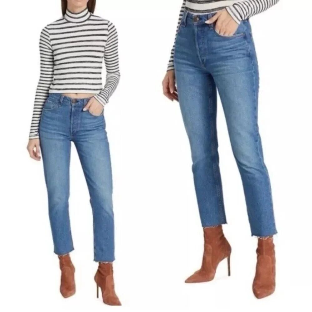 Rag and bone jeans womens nina ankle cigarrete high rise size 30